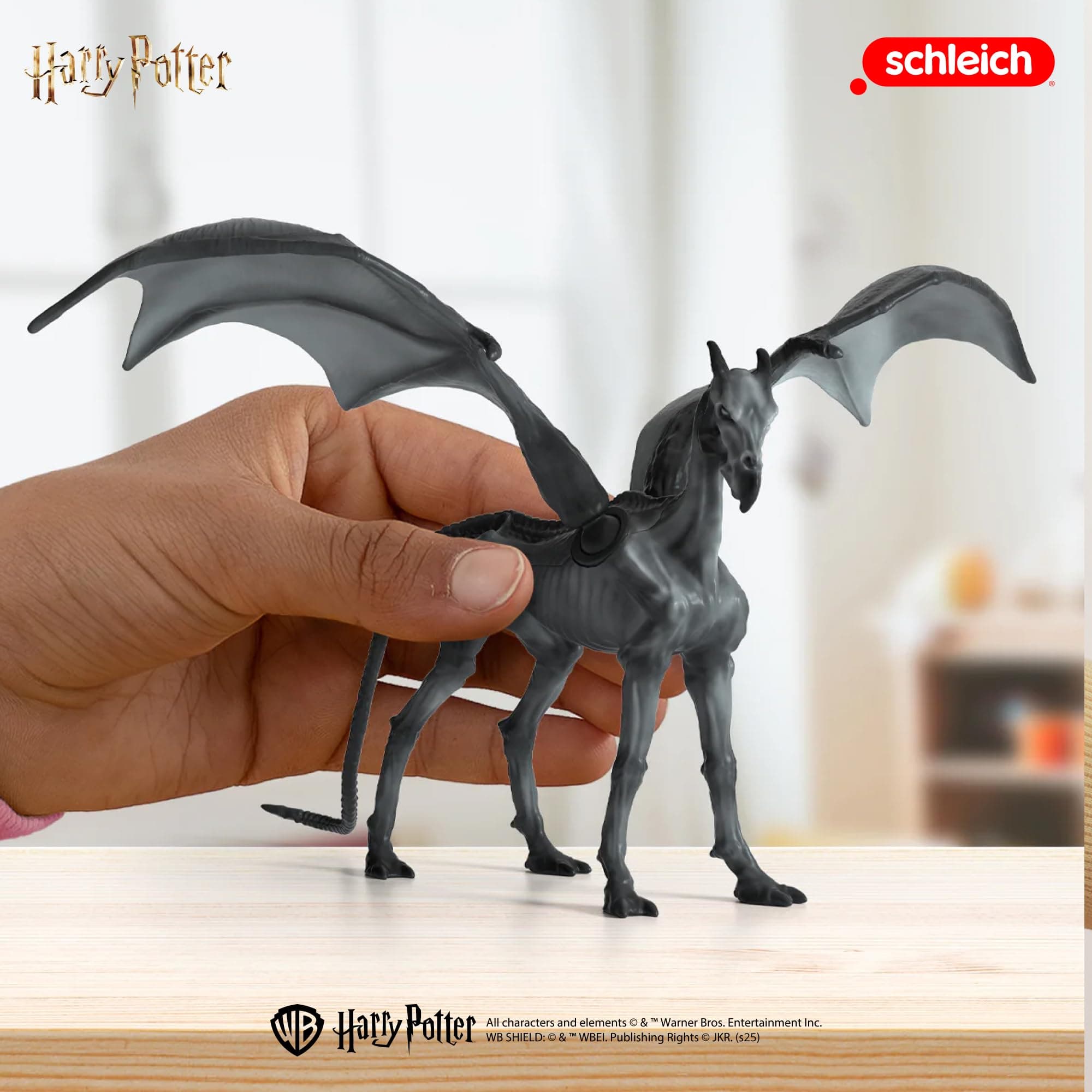Schleich Harry Potter - 8" Thestral Figurine - Harry Potter Halloween Decoration - Thumbnail 3