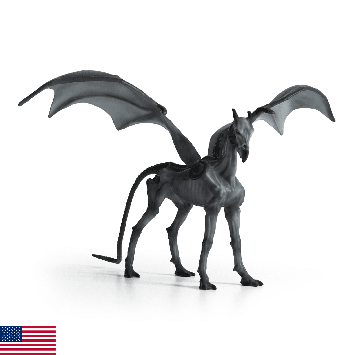 Schleich Harry Potter - 8" Thestral Figurine - Harry Potter Halloween Decoration - Image 1