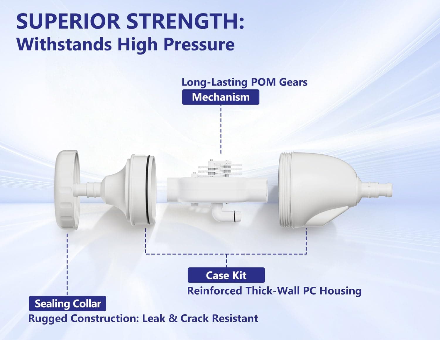 G52 Backup Valve Replacement for Polaris Pool Cleaner Parts - Thumbnail 4