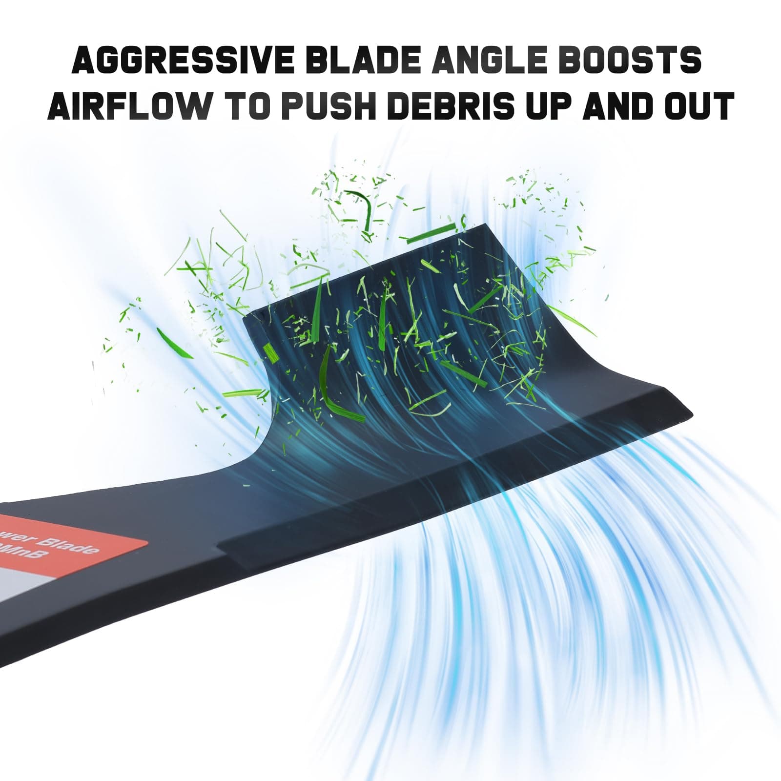 Grasscool Z254F 54" High-Lift Mower Blades for Husqvarna Z254 MZ54 RZ5424 RZ5426 - Thumbnail 5