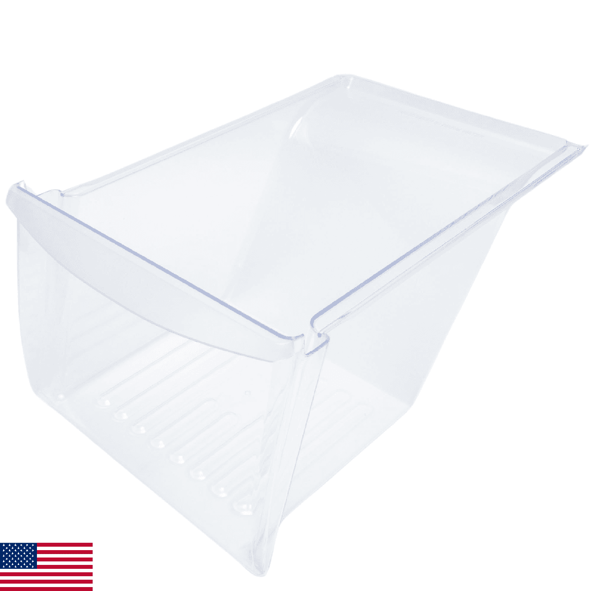 Frigidaire 240337103 Crisper Drawer for Refrigerators, Clear - Image 1