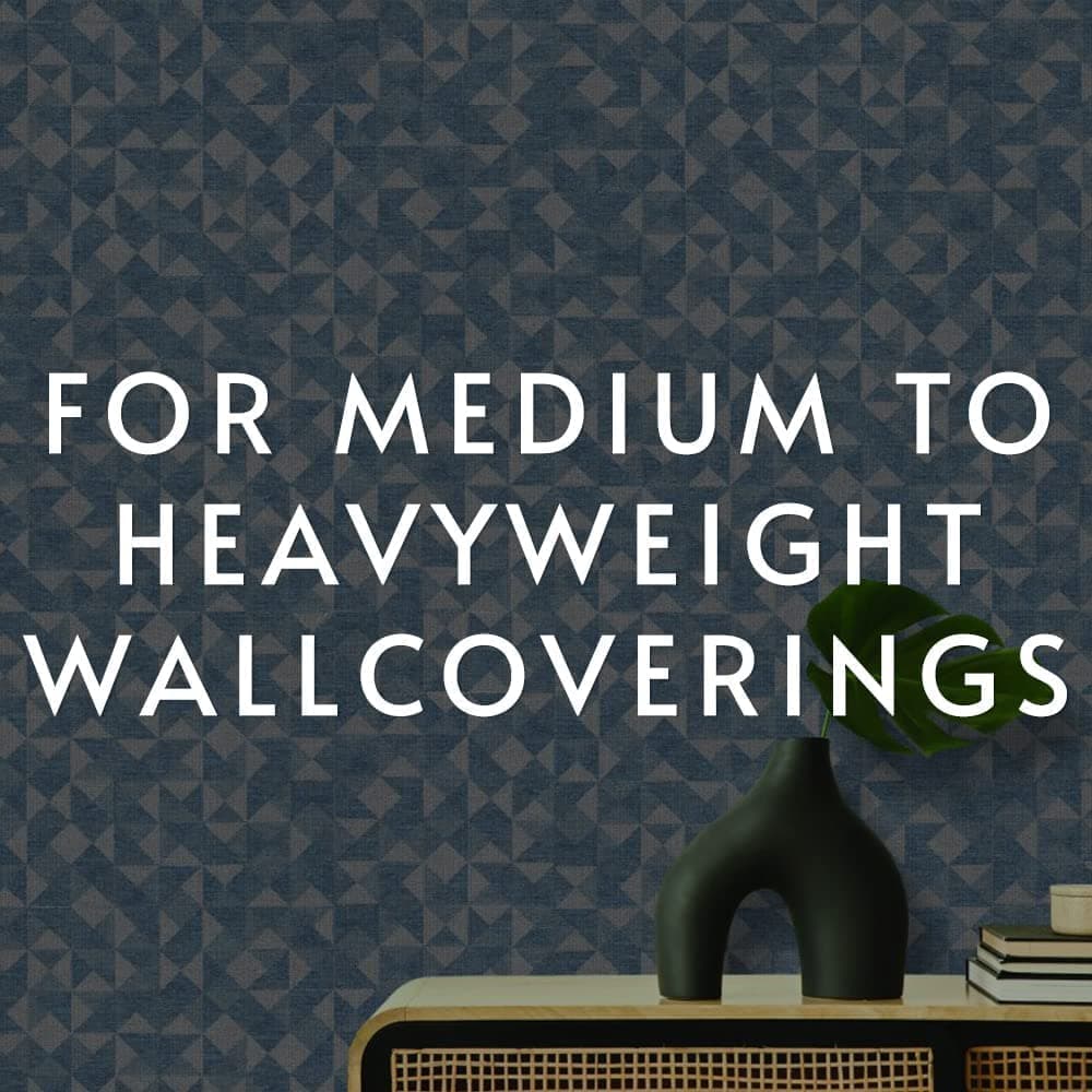 ROMAN PRO-838 Heavy Duty Clear Wallpaper Adhesive, for Commercial Weight Wallcov - Thumbnail 4