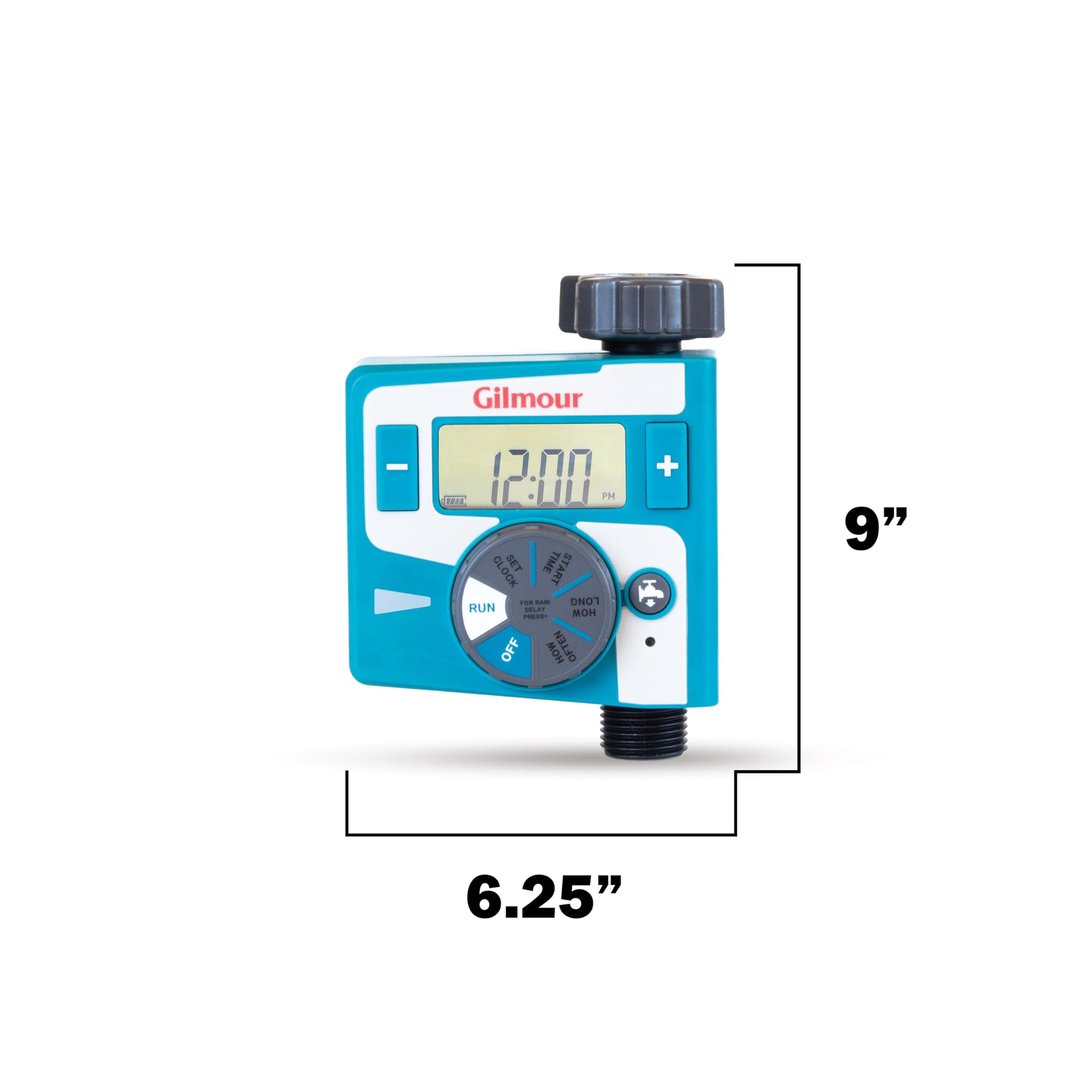 Gilmour Single Outlet Electronic Water Timer for Garden Hose, Irrigation Timer f - Thumbnail 4