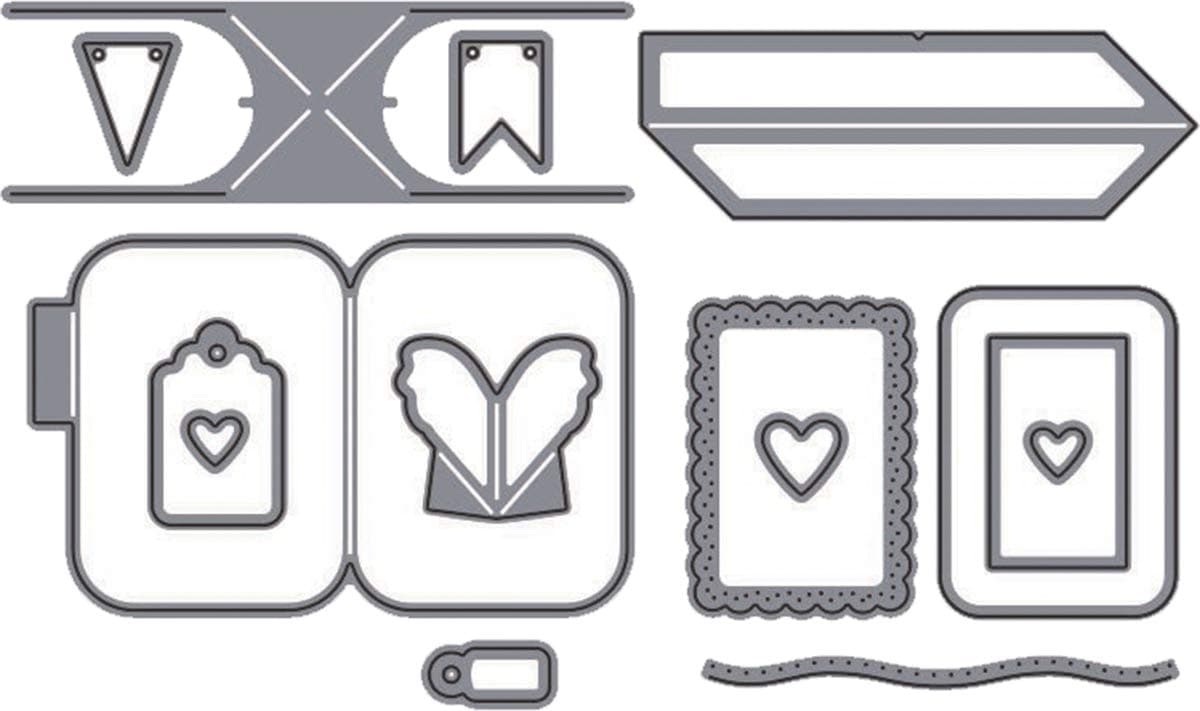 KB Riley 1009 Karen Burniston Dies-Twist Panel Pop-Up - Thumbnail 3