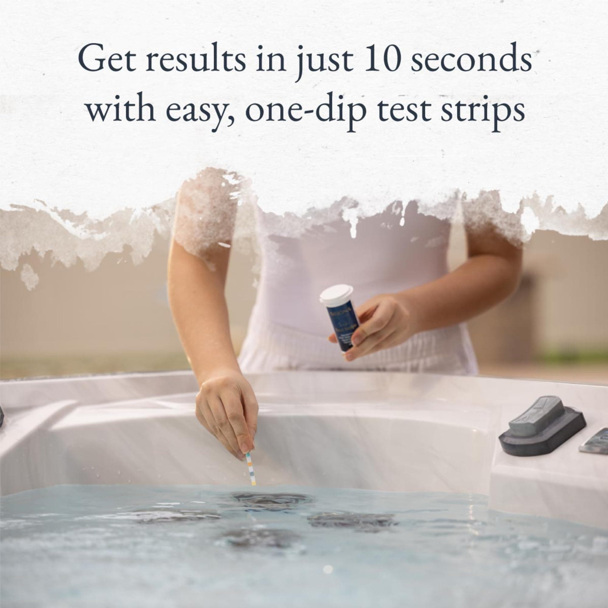 Sirona Spa Care Simply Test Strips: Biguanide (25ct.) with Measuring Cup - Easy - Thumbnail 4