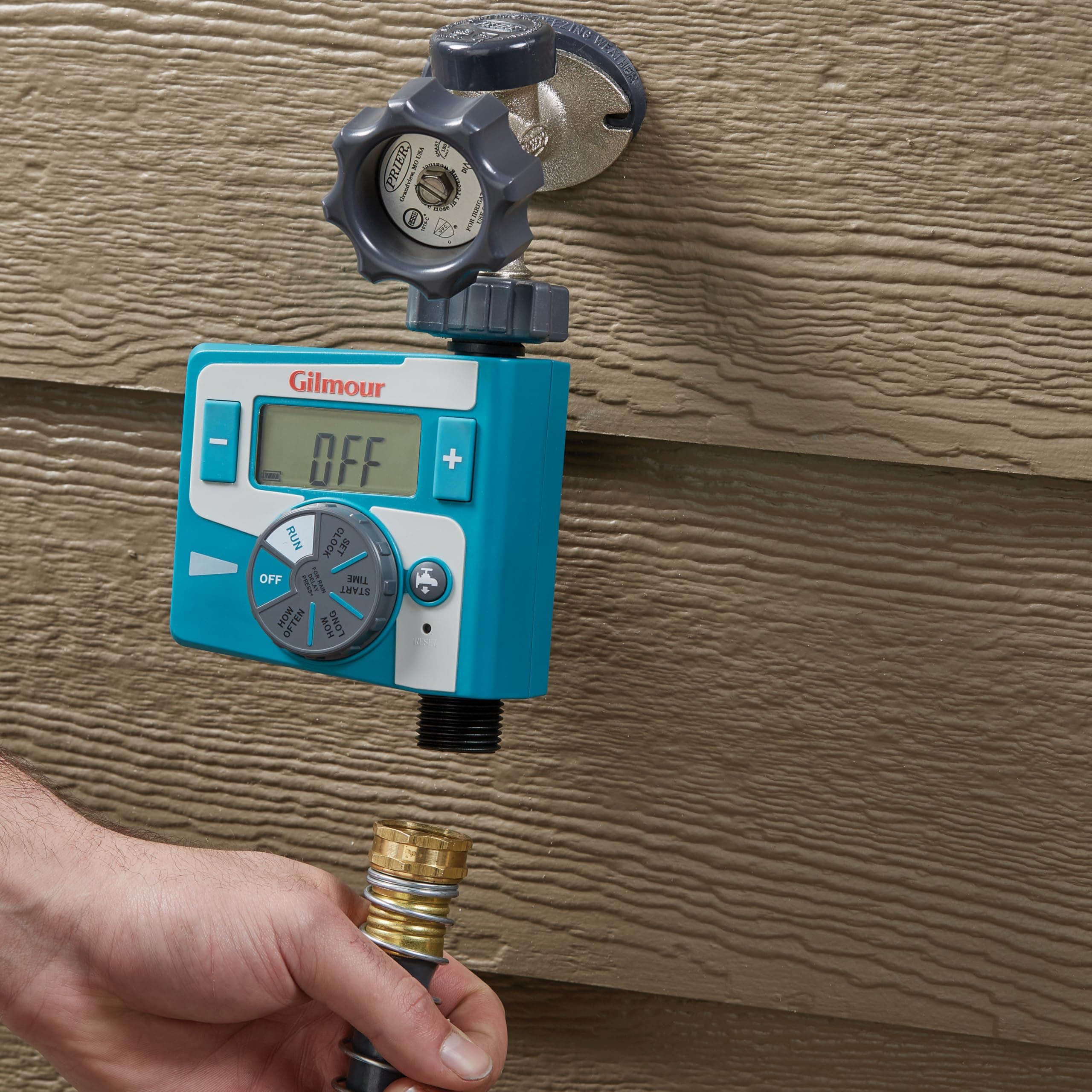 Gilmour Single Outlet Electronic Water Timer for Garden Hose, Irrigation Timer f - Thumbnail 5