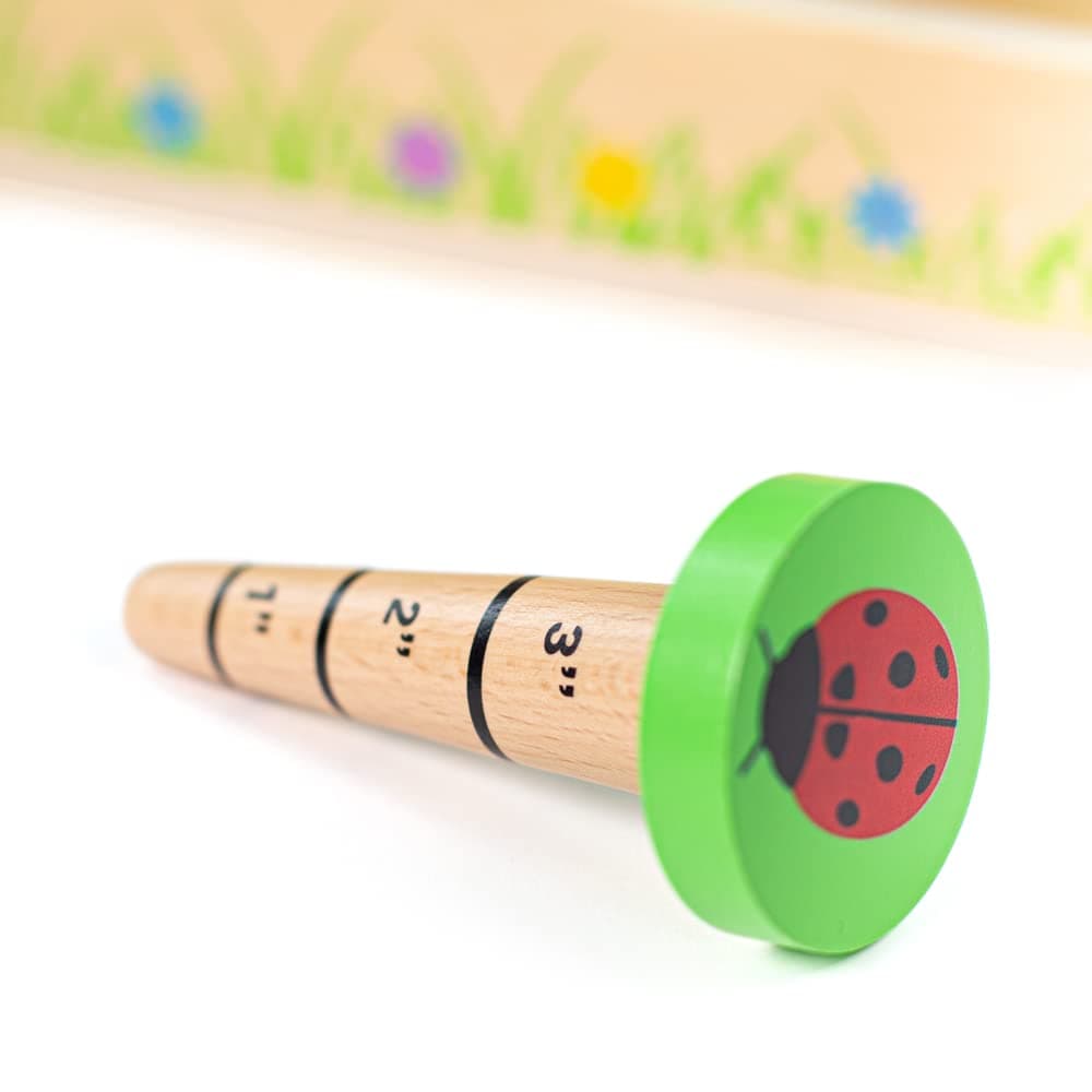 Bigjigs Toys, Gardening Caddy, Wooden Toys, Gardening Tools, Outdoor Toys, Garde - Thumbnail 3