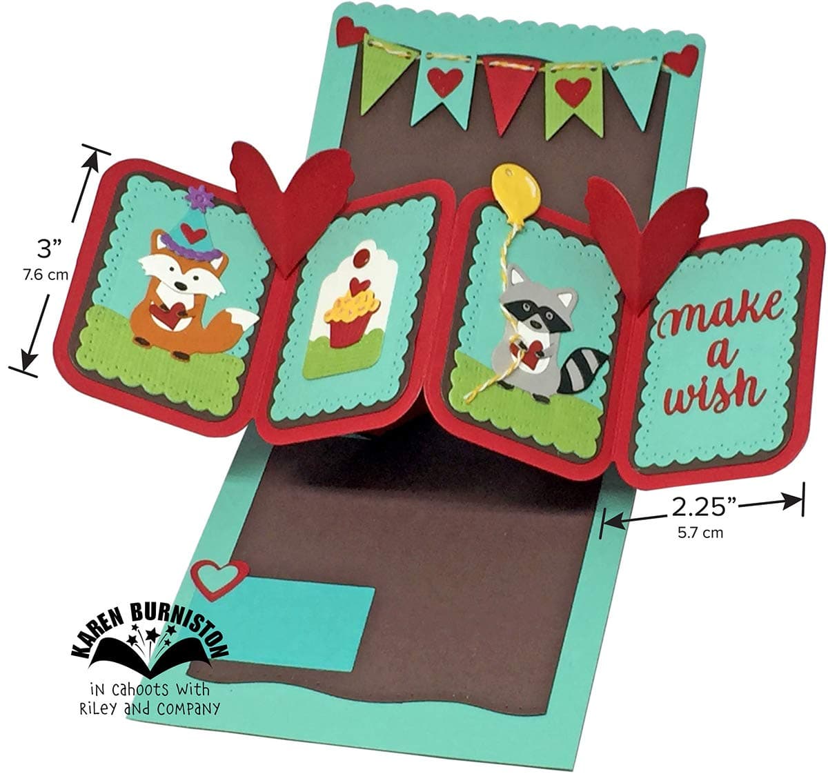 KB Riley 1009 Karen Burniston Dies-Twist Panel Pop-Up - Thumbnail 5