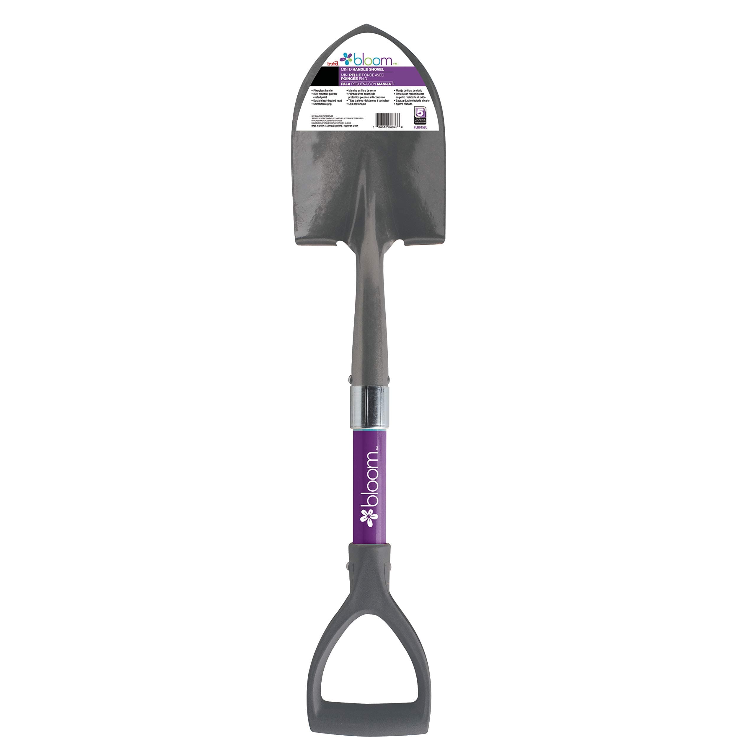 BLOOM Bond MFG 989743 Bloom Mini D Handle Shovel Assorted - Thumbnail 3