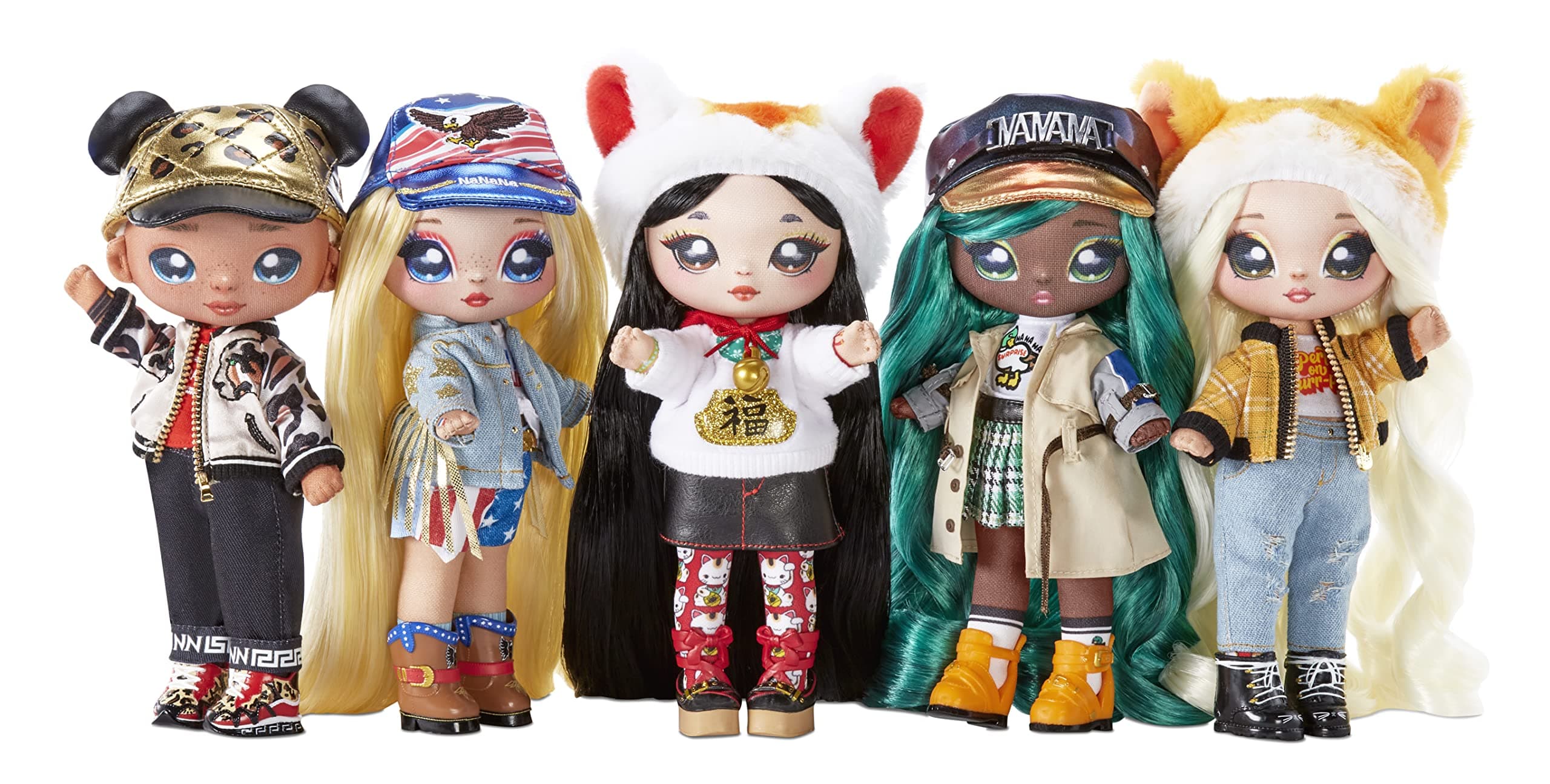 Na Na Na Surprise Glam Series 2 Erika Featherton - Patriotic Eagle-Inspired 7.5" - Thumbnail 7