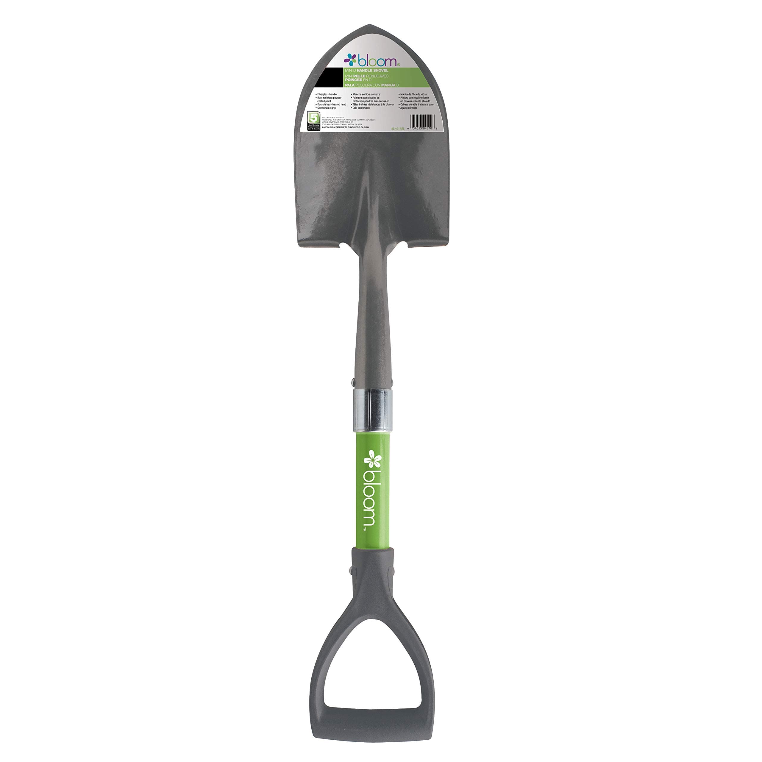 BLOOM Bond MFG 989743 Bloom Mini D Handle Shovel Assorted - Thumbnail 2