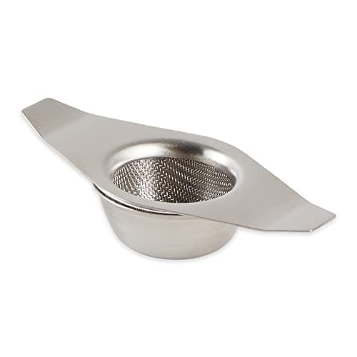 RSVP International Tea Strainer Collection, Strainer & Drip Cup - Thumbnail 2