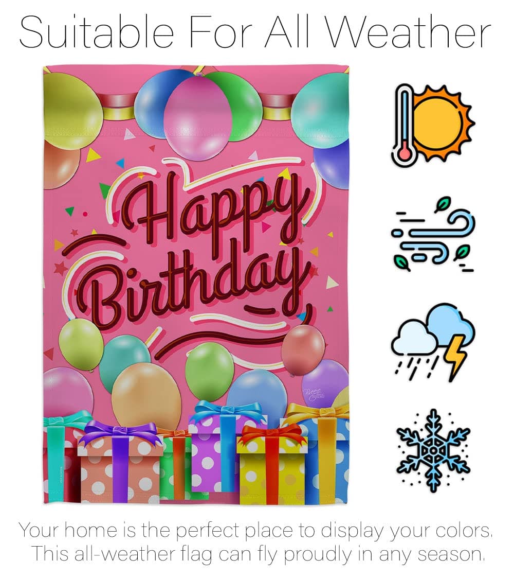 Breeze Decor H115133 Happy Birthday Special Occasion Party & Celebration Decorat - Thumbnail 6