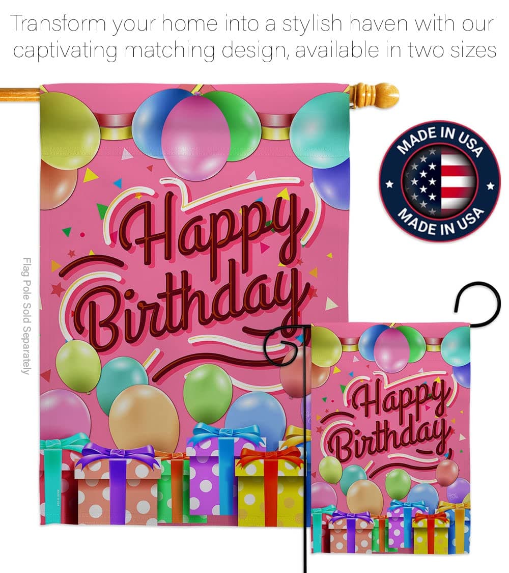 Breeze Decor H115133 Happy Birthday Special Occasion Party & Celebration Decorat - Thumbnail 4