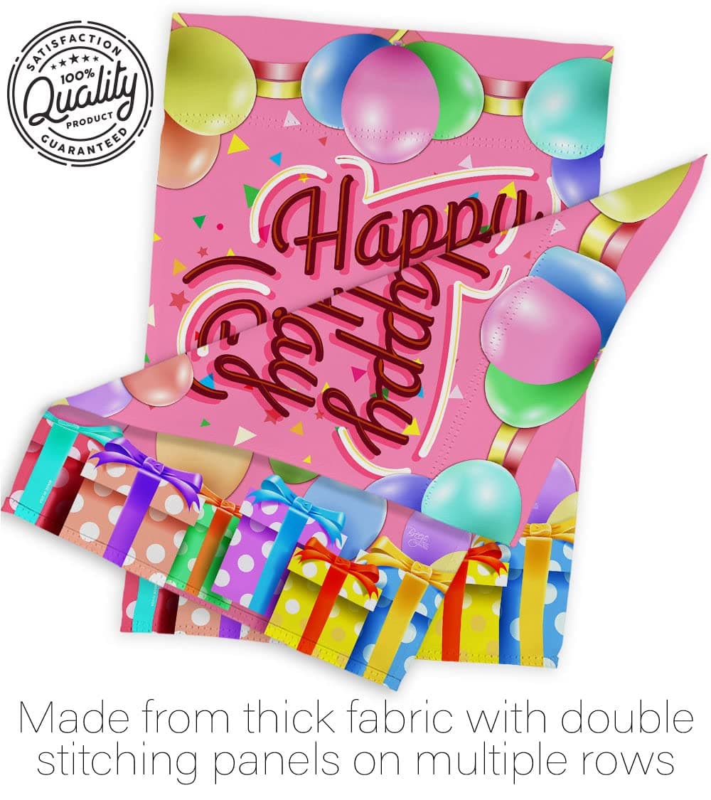 Breeze Decor H115133 Happy Birthday Special Occasion Party & Celebration Decorat - Thumbnail 7