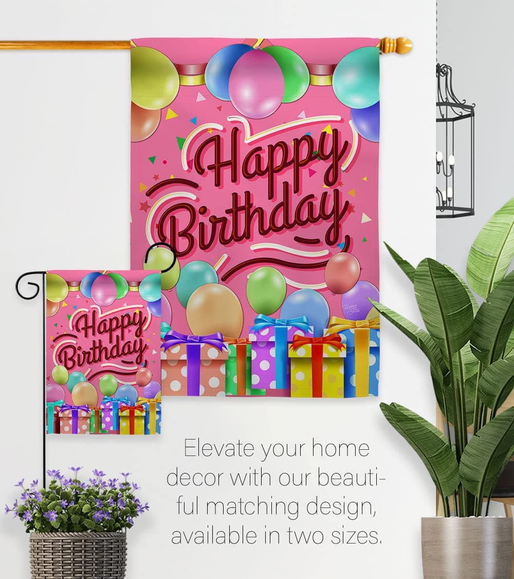 Breeze Decor H115133 Happy Birthday Special Occasion Party & Celebration Decorat - Thumbnail 8