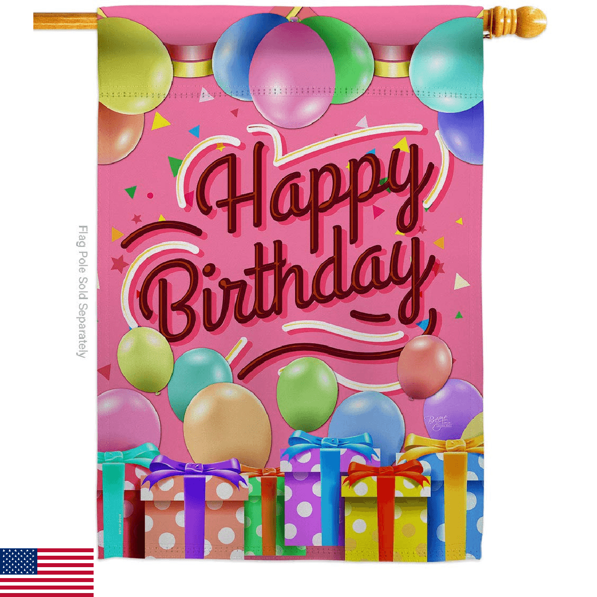 Breeze Decor H115133 Happy Birthday Special Occasion Party & Celebration Decorat - Image 1