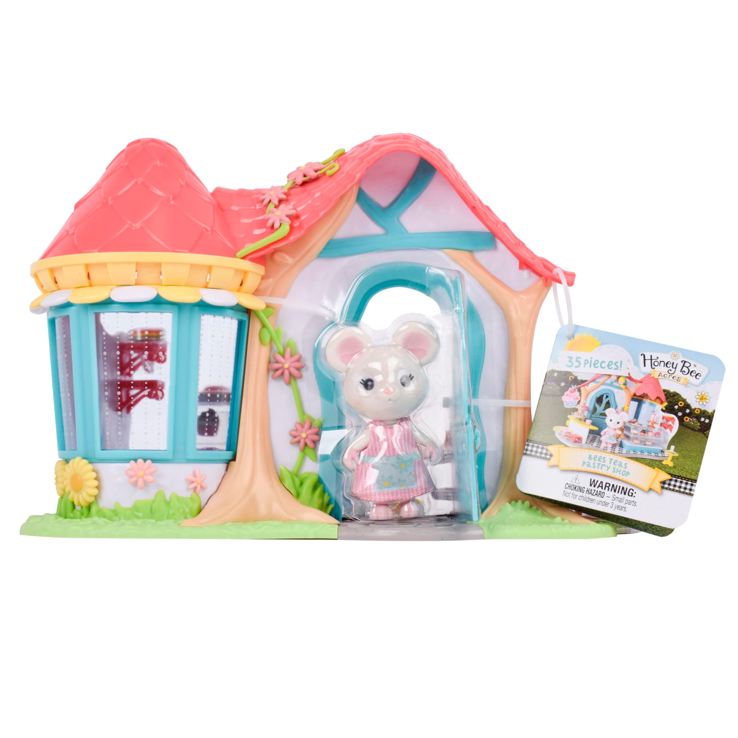 Honey Bee Acres Pastry Shop Complete Set Miniature Doll Figures 35 Pieces Ages 3 - Thumbnail 6