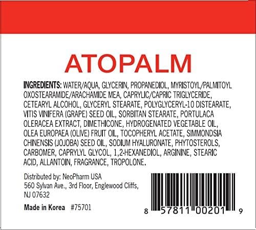 ATOPALM Intensive Moisturizing Cream Face Body Moisturizer Dry Sensitive Skin Pa - Thumbnail 8
