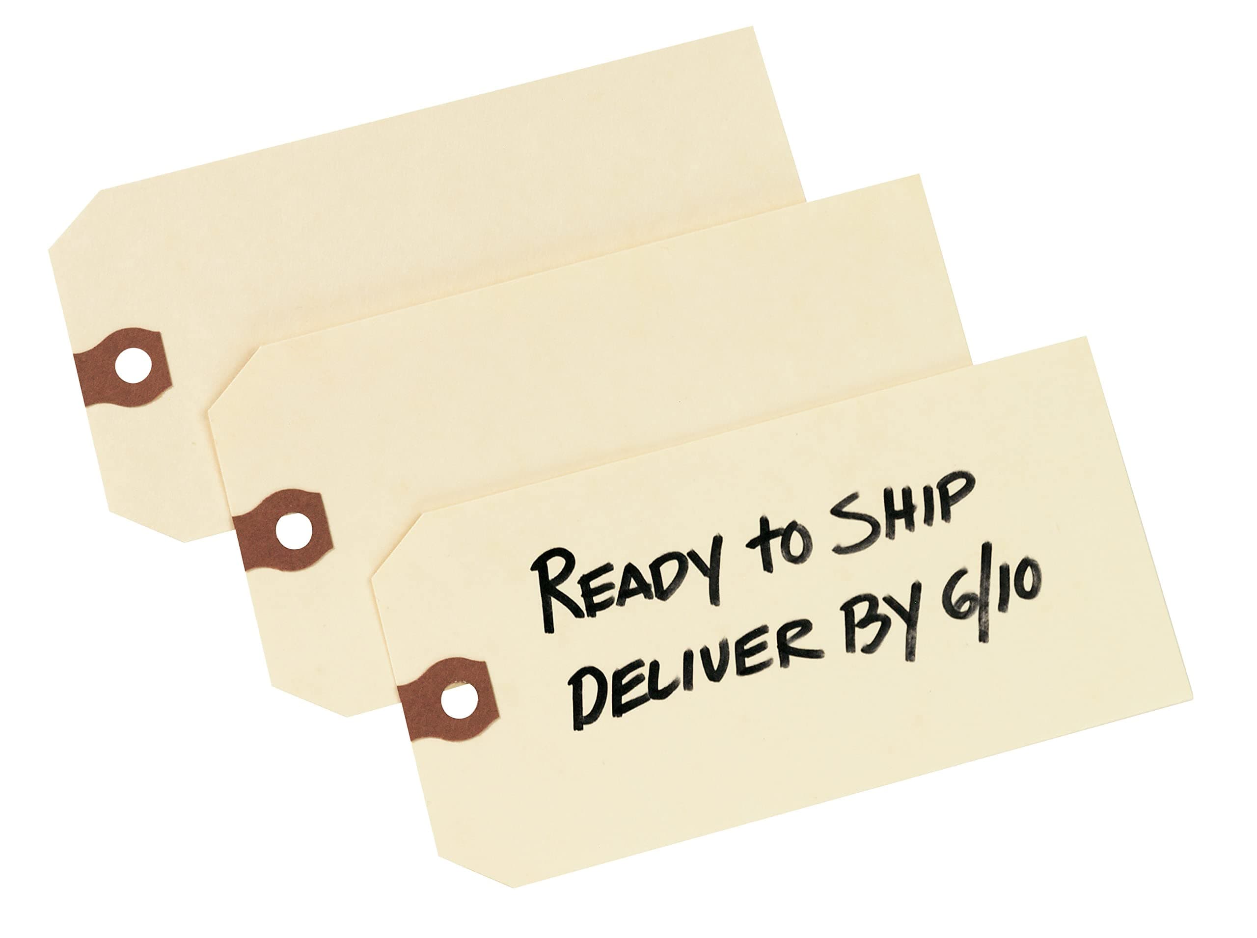 Avery Unstrung Shipping Tags 3-3/4x1-7/8 1000 Manila Hang Tags - Thumbnail 6