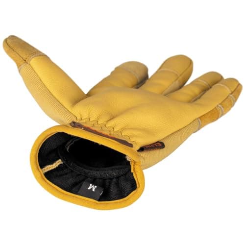 Klein Tools 60608 Work Gloves, All-Purpose Premium Leather Gloves, Abrasion-Resi - Thumbnail 12