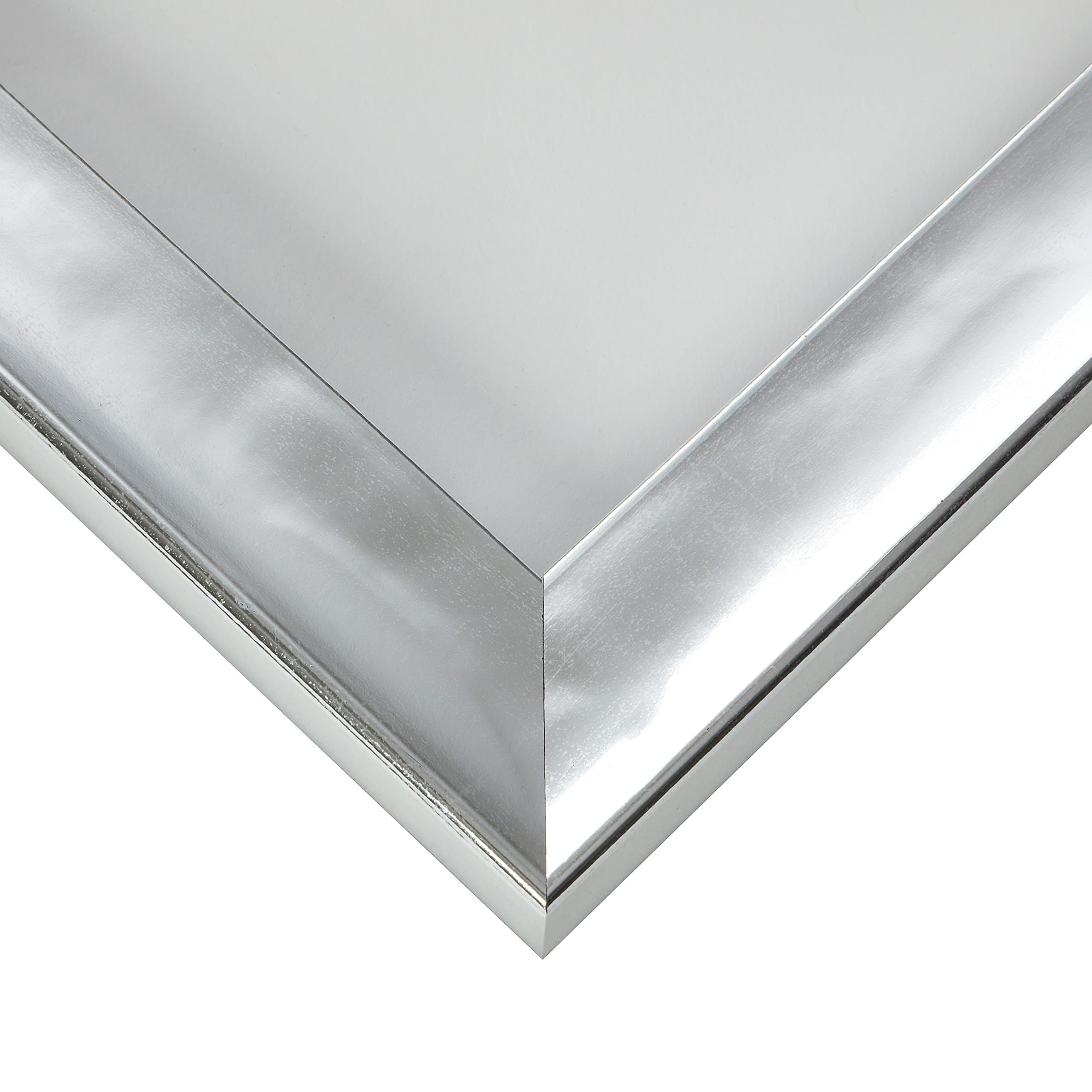 Craig Frames 7742 Allure Picture Frame, 10" x 13", French Silver - Thumbnail 3