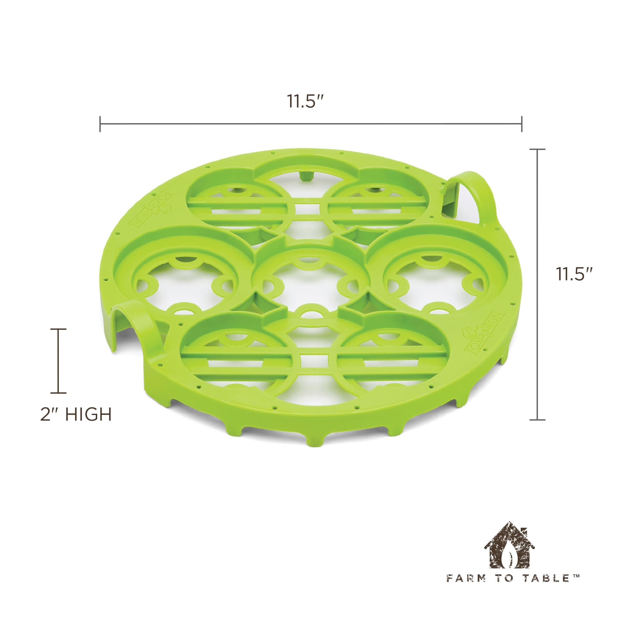 Farm to Table Dual Canning Rack Nylon Quart Pint Sizes 11.5 x 11.5 x 2 - Thumbnail 7