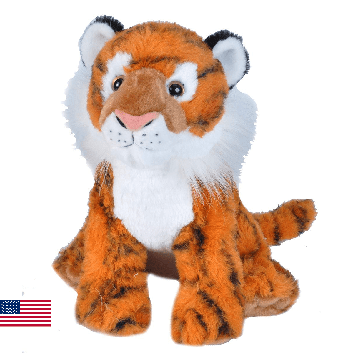 Wild Republic Siberian Tiger Plush, Stuffed Animal, Plush Toy, Gifts for Kids, C - Image 1