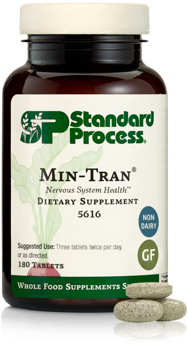 Standard Process Min-Tran - Nervous System Health, Magnesium, Calcium, Iodine - Image 1