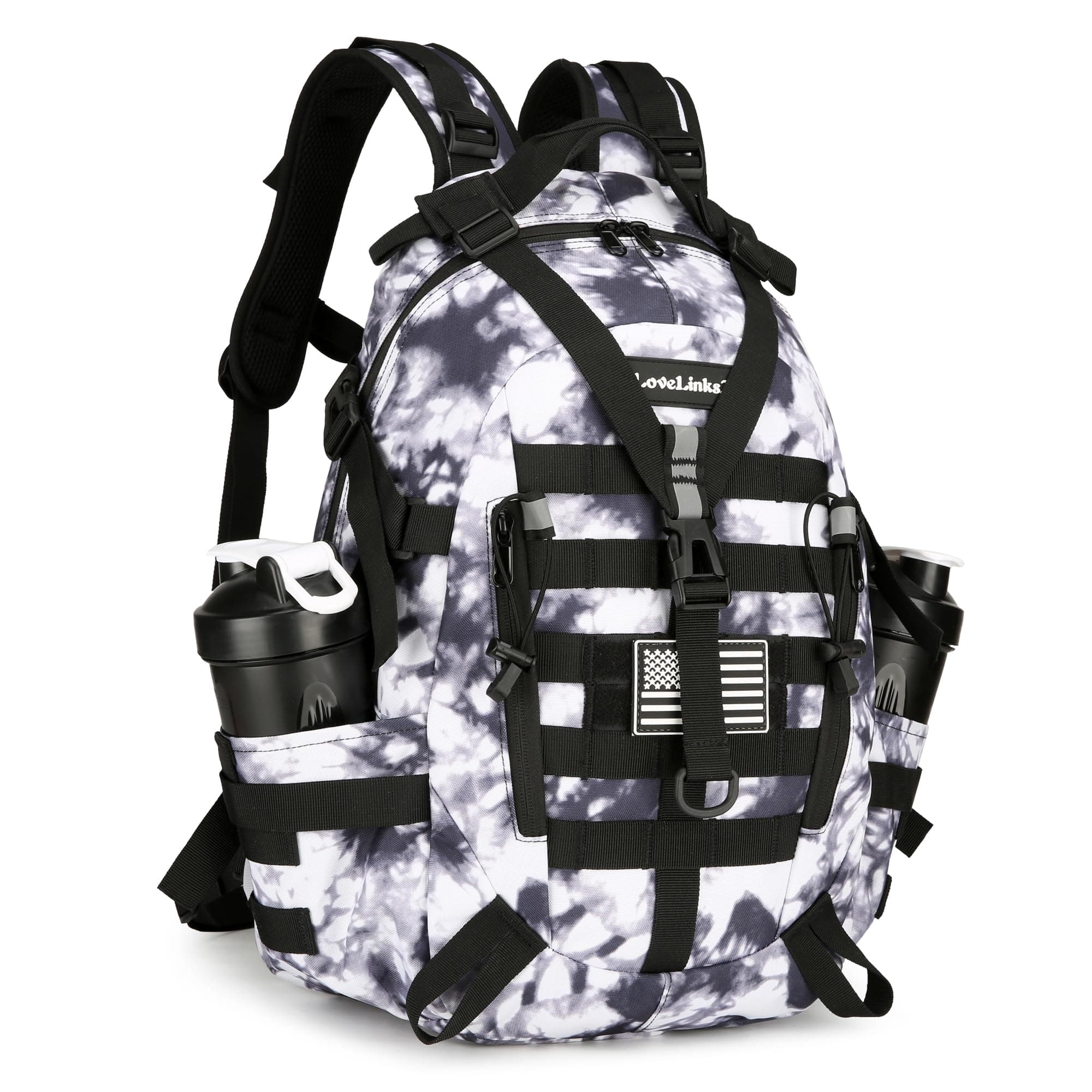 Lovelinks21 25L Tactical Backpack Outdoor Military Molle Bag Hiking Daypack EDC - Image 1