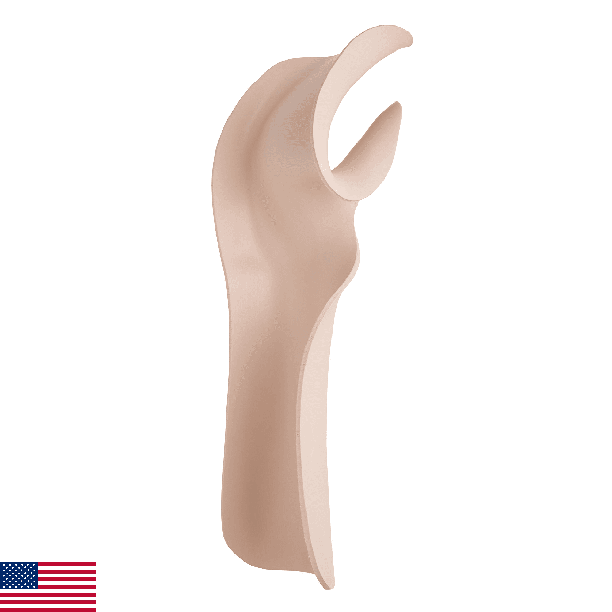 Rolyan Splinting Material Sheet, Functional-Position Hand Splint, Right, Large, - Image 1
