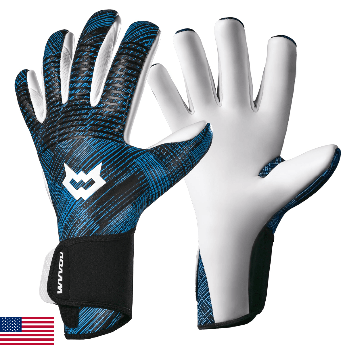 WVVOU Premium Adult Youth Goalkeeper Gloves Breathable High-Performance with 4+3 - Image 1