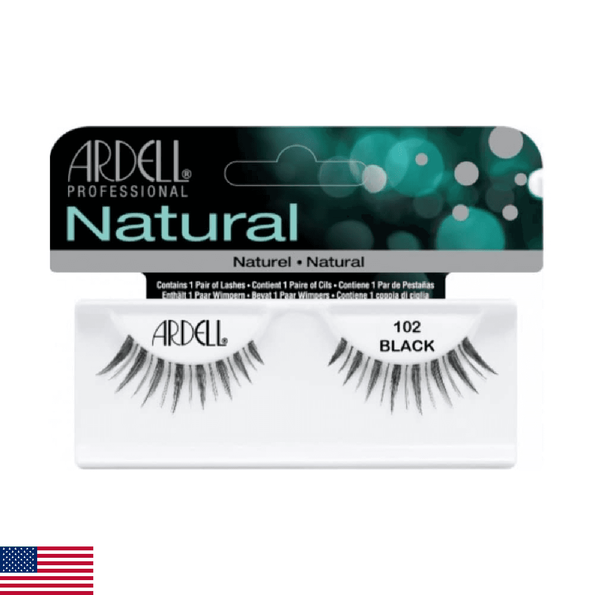 Ardell 102 Demi Fashion Lashes Pack of 4 - Image 1
