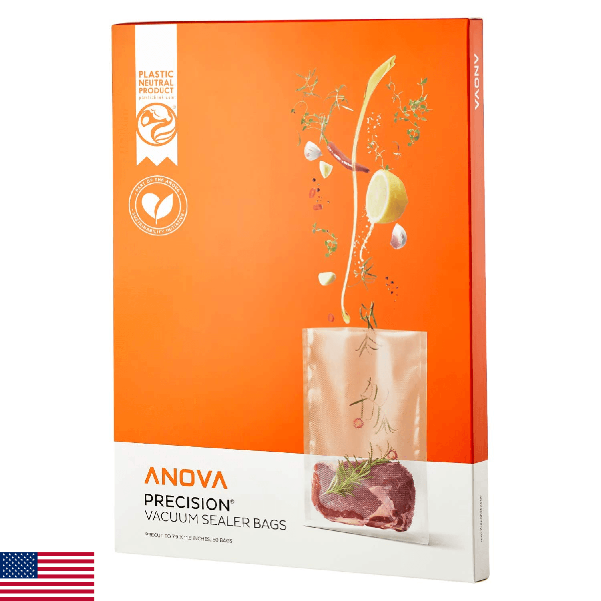 Anova Culinary Precision Vacuum Sealer Bags (Pre-cut),Clear - Image 1