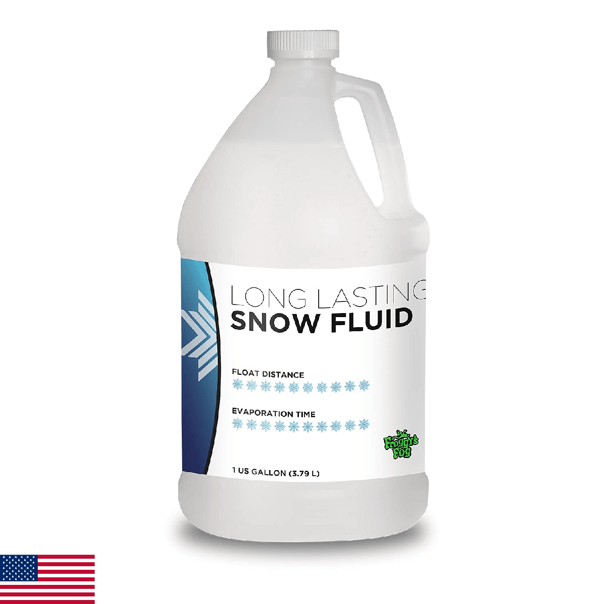 Froggy's Flakes Snow Machine Fluid, Long-Lasting Formula Snow Fluid with 75+ Fee - Image 1