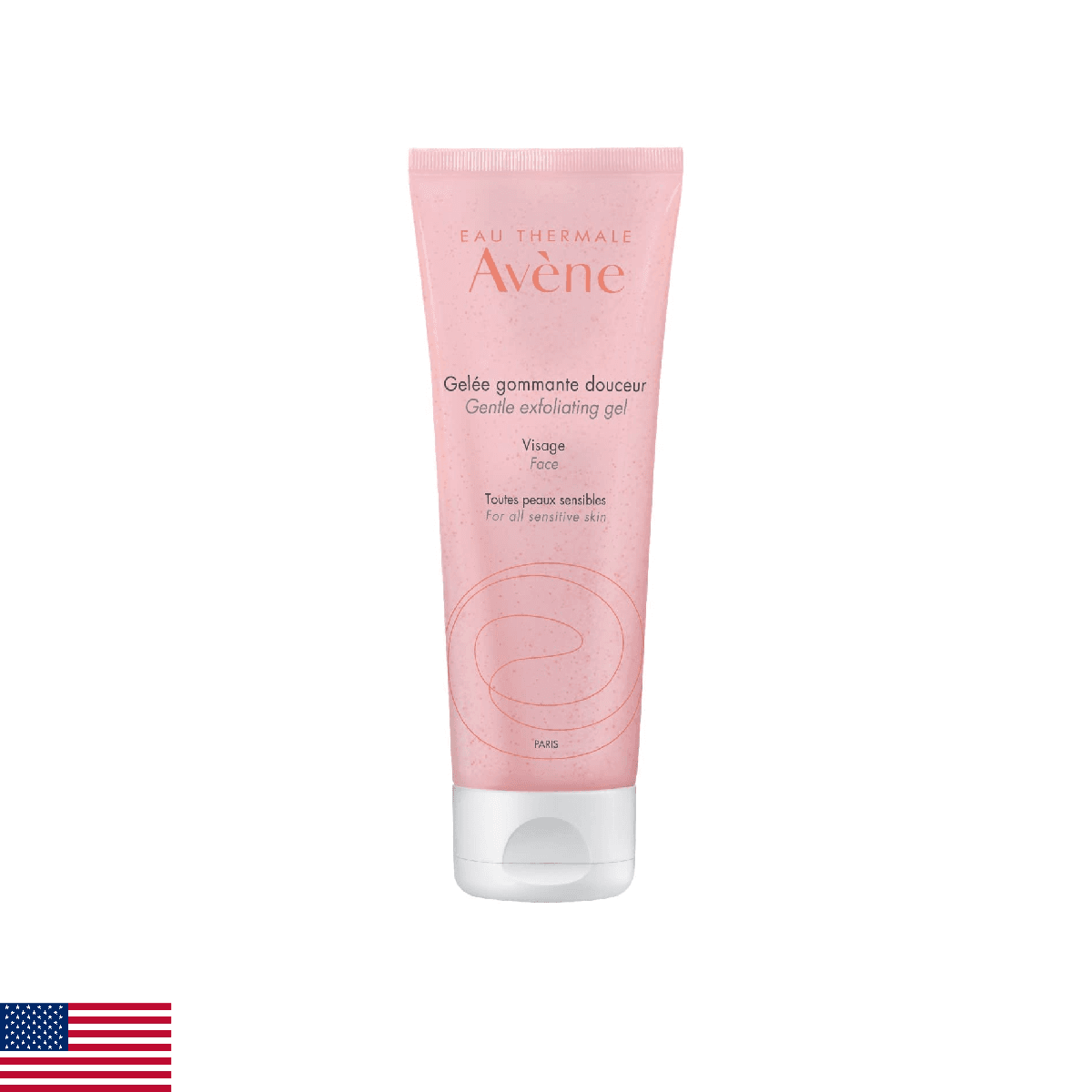 Avène Gentle Exfoliating Gel, Pore Scrub, Niacinamide, Non-Comedogenic, 2.5 Oz - Image 1