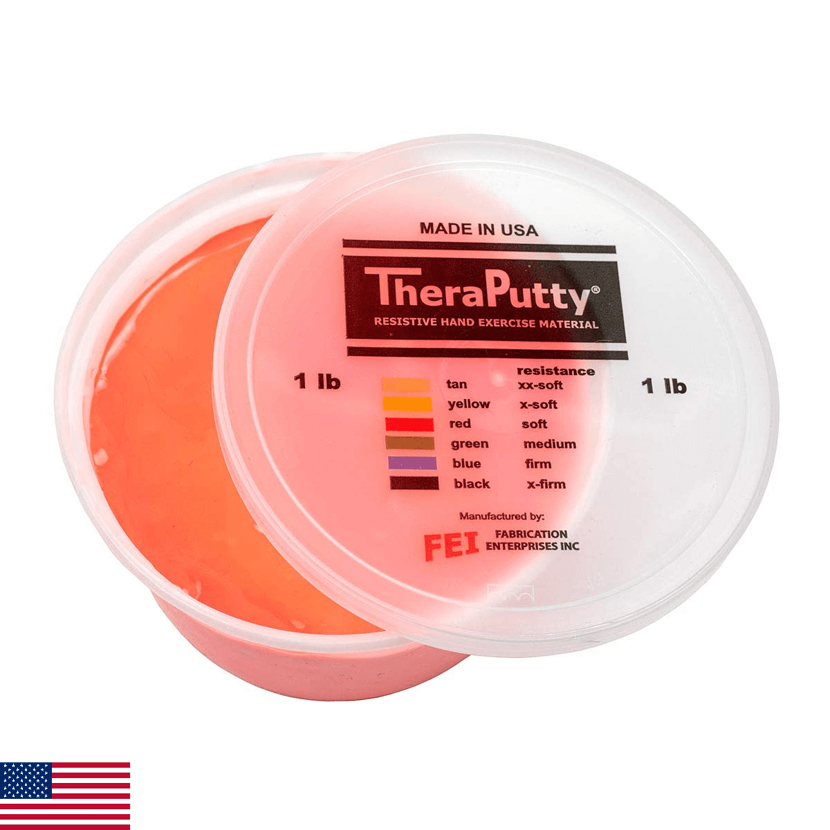 CanDo Theraputty Plus Hand Exercise Putty for Rehabilitation, Exercises, Hand Th - Image 1