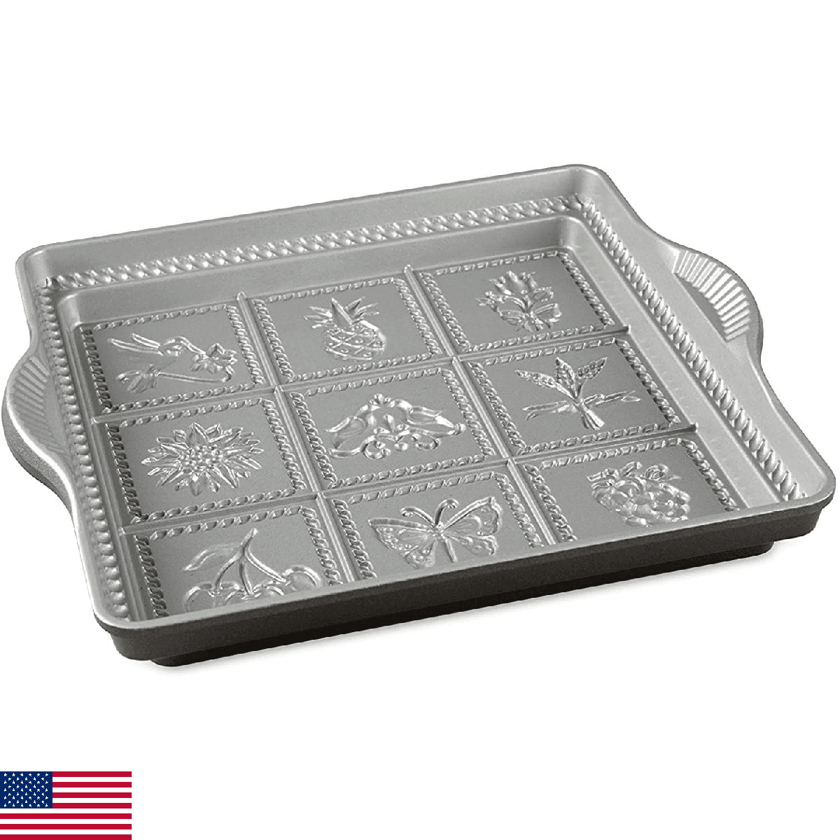 Nordic Ware Cast Aluminum English Shortbread Pan - Image 1