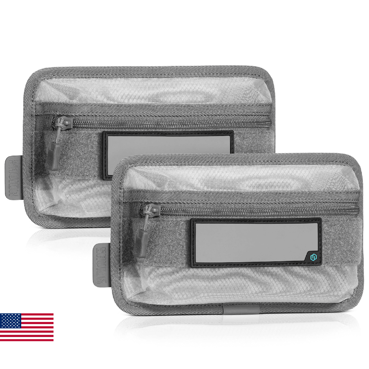 Savior Equipment Core Tactical Mesh Zipper Pouch 9x5 Modular EDC Organizer 2 Pac - Image 1