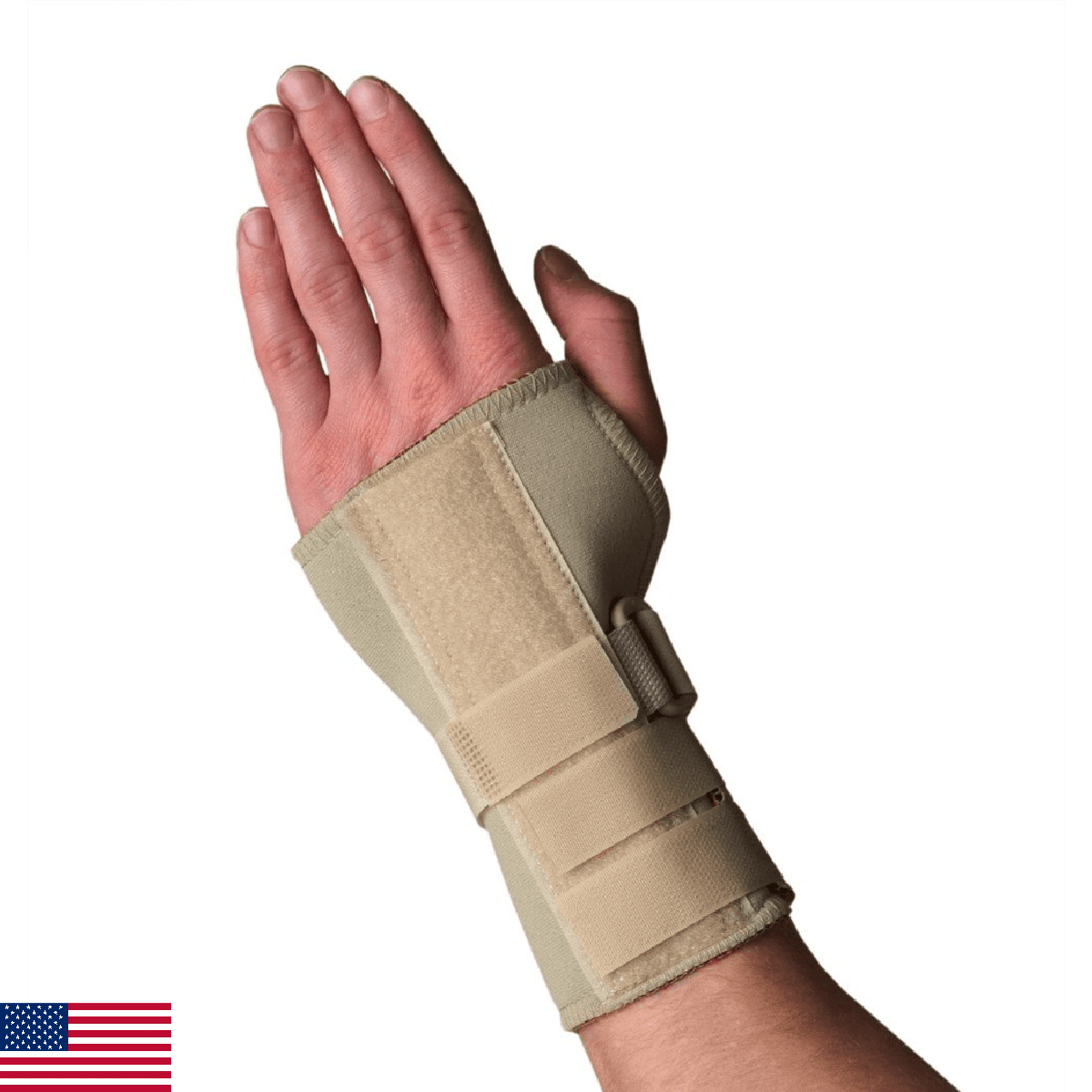 Thermoskin Wrist Brace, Left, Small, Wrist-Hand Brace with Dorsal Stay - Image 1