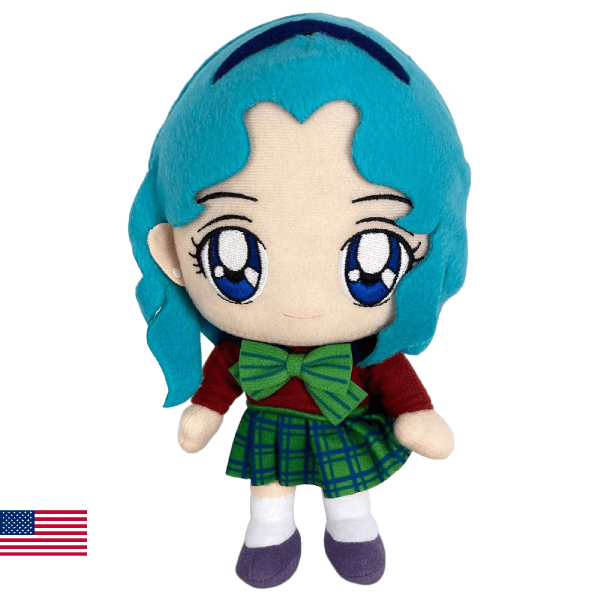 Great Eastern Sailor Moon GE-52047 Michiru KaiOu Neptune School Uniform Stuffed - Image 1