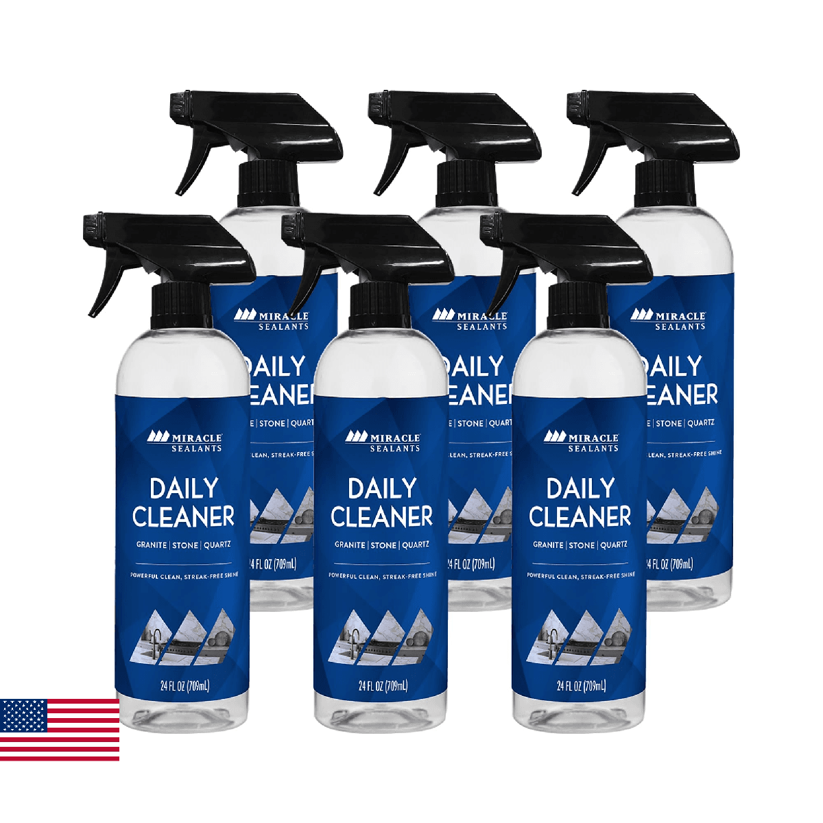 Miracle Sealants Daily Cleaner Granite Quartz Marble Quartzite Countertops pH Ne - Image 1
