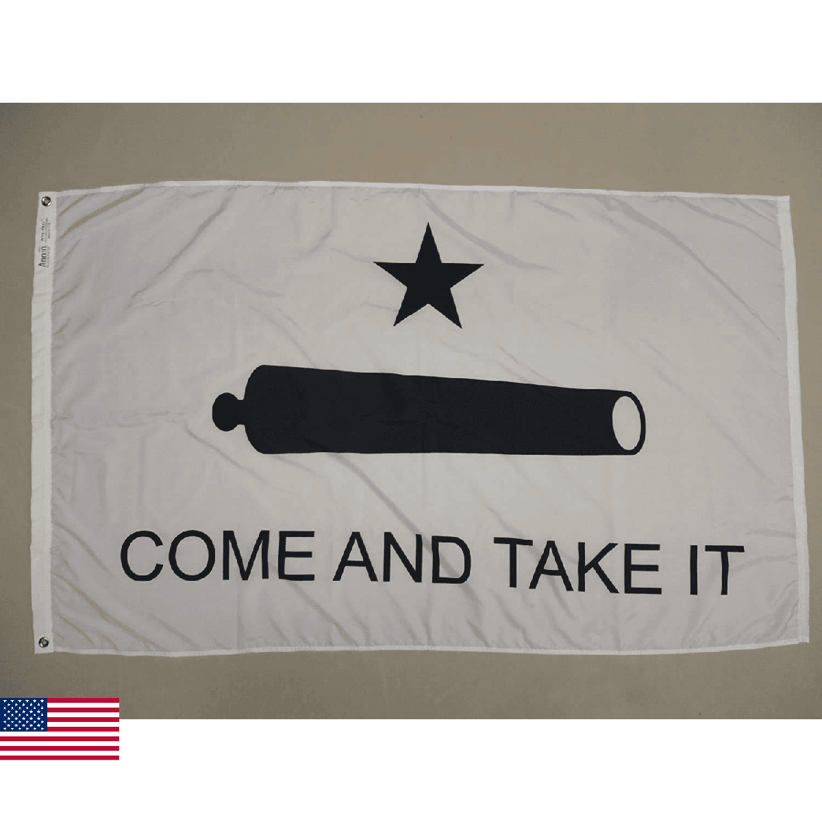 Annin Flagmakers Gonzales Come and Take Flag USA-Made 3x5 Feet Model 2938 - Image 1