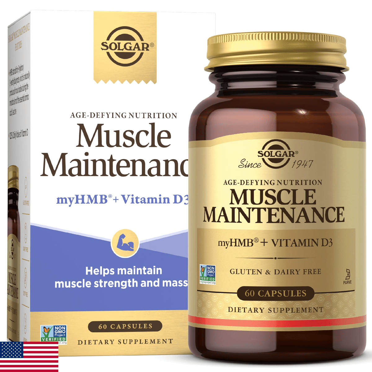 Solgar Muscle Maintenance Vitamin and Mineral Supplement, Support Muscle Mass wi - Image 1