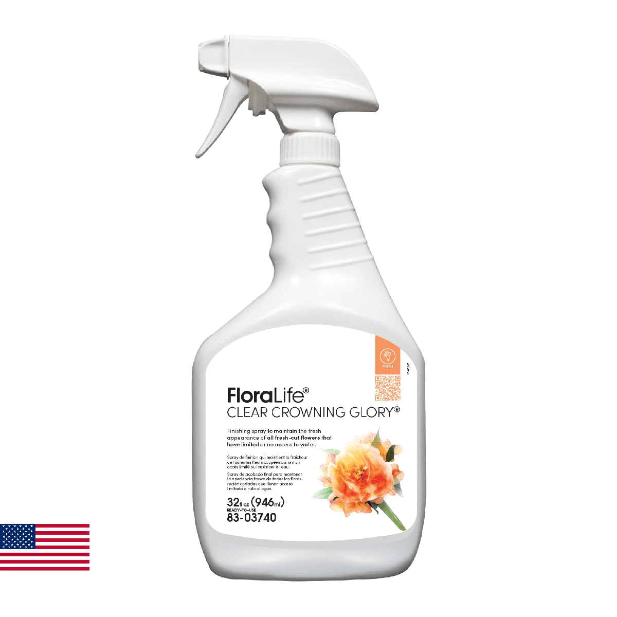 FloraLife Crowning Glory Flower Spray 32 fl oz - Image 1