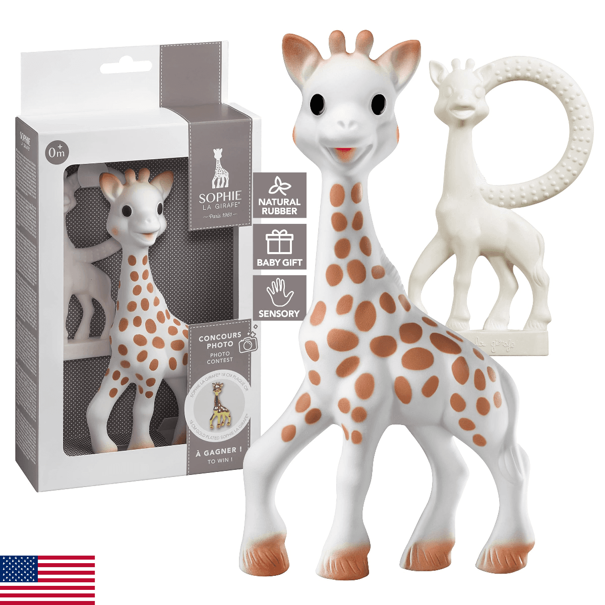Sophie la girafe, Award Set | Includes Sophie la girafe, a Sophie la girafe Mini - Image 1
