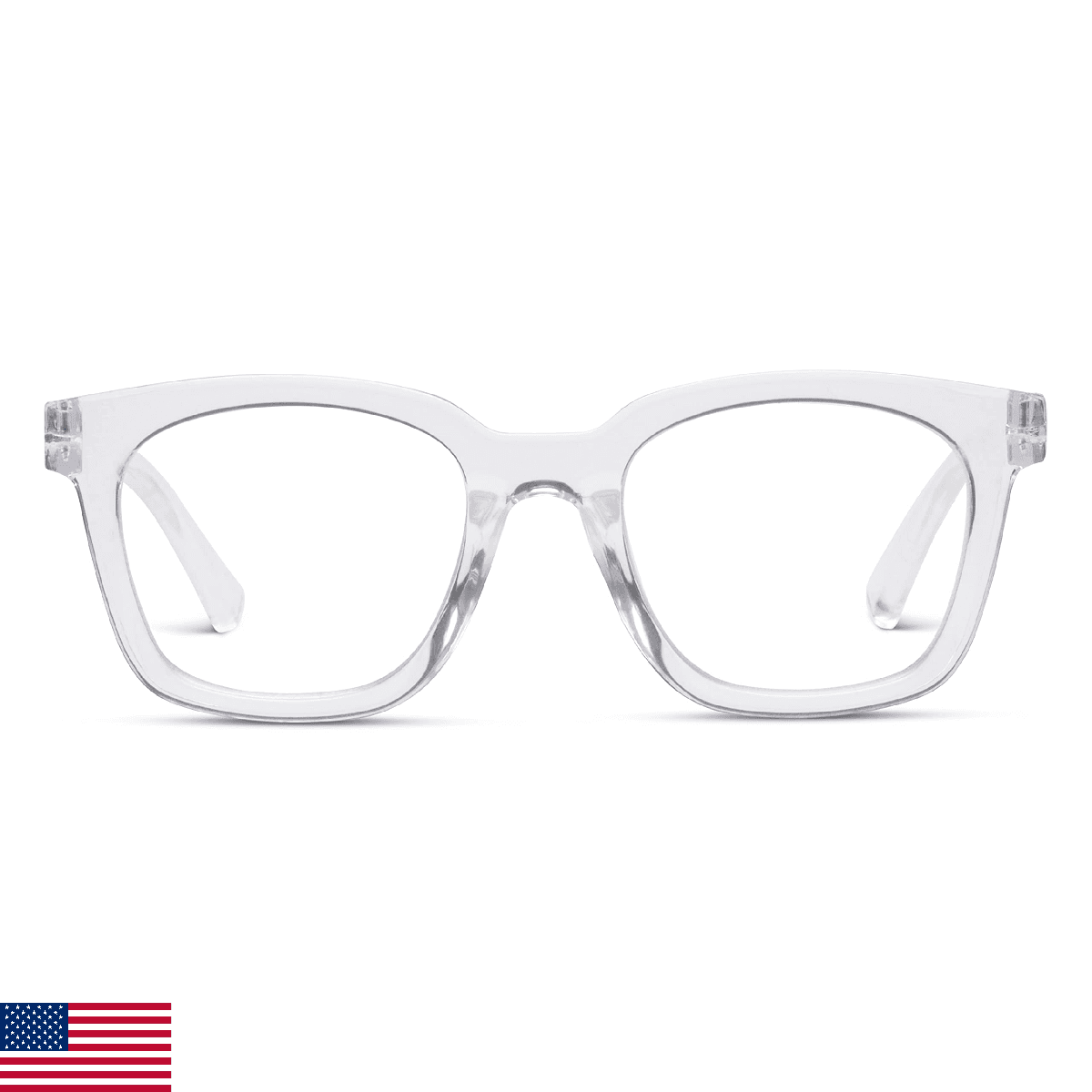 Peepers by PeeperSpecs Women's to The Max Square Blue Light Blocking Reading Gla - Image 1