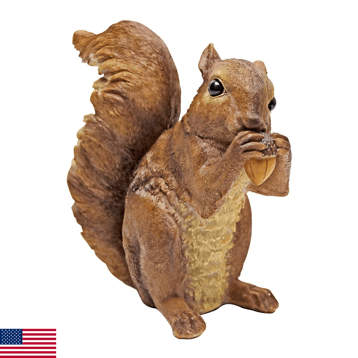 Design Toscano Woodland Squirrel Statue: Chomper - Image 1