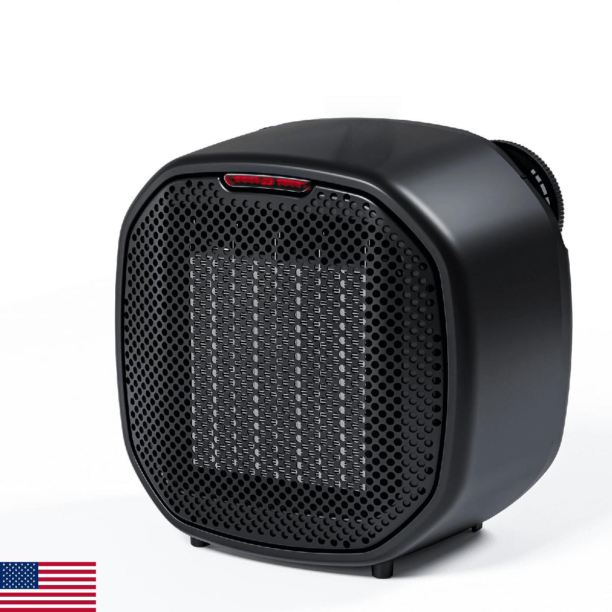 ZAFRO 1200W Portable Ceramic Space Heater for Indoor Use, 3 Modes Thermostat Adj - Image 1