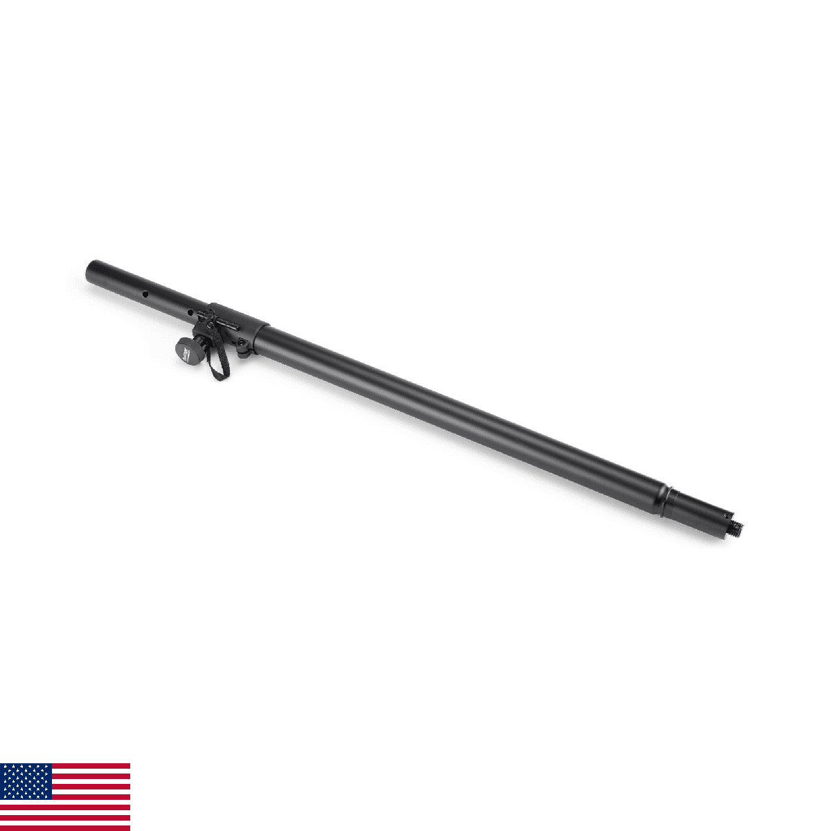 On-Stage SS7746 Subwoofer Pole with M20 Thread (for Mounting a PA Speaker Above - Image 1